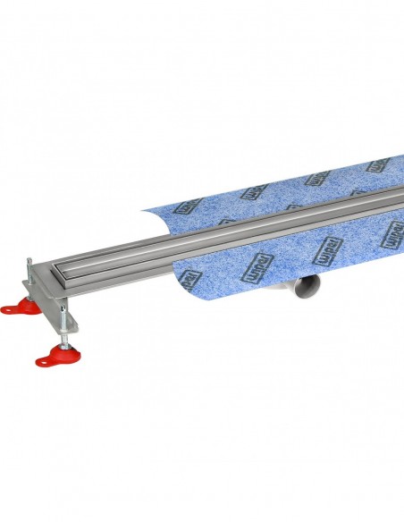 Verfügt über Einen Sekundären Ablauf, Der Es Ermöglicht, Wasser Welches Sich Unter Den Fliesen Angesammelt Hat