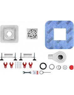 Punktablauf - Set Premium Mit Mistral Abdeckung Und Siphon 2