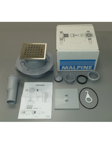 Punktablauf - Mit - Trockensiphon - 122 - X - 122 - Cm - Wiper - Top - Sirocco