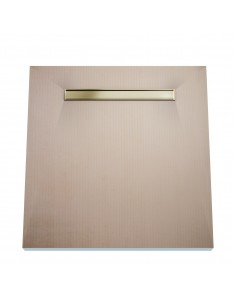 Komplett - Set: Linearer Ablauf Mit Designrost "Pure" Und Siphon