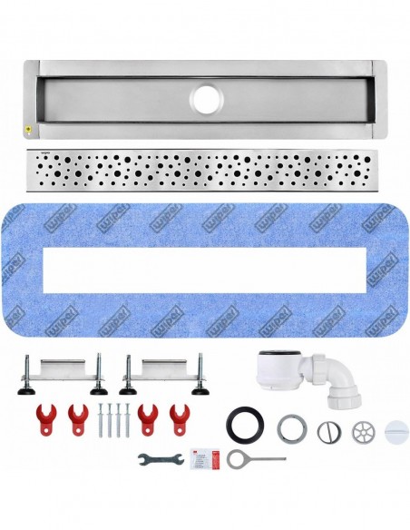Technische Zeichnung: Duschrinne Wiper MCR 60 Cm Sirocco