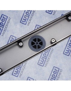 Komplett - Set: Linearer Ablauf Mit Designrost "Sirocco" Und Siphon