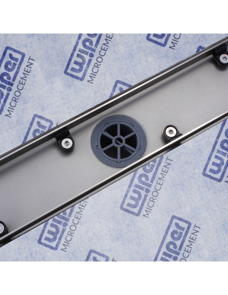 Komplett - Set: Linearer Ablauf Mit Designrost "Sirocco" Und Siphon