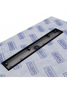 Komplett - Set: Linearer Ablauf Mit Designrost "Ponente" Und Siphon 2