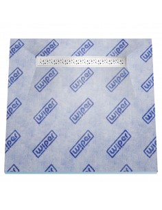 Komplett - Set: Befliesbares Duschelement Mit 4 - Seitigem Gefälle, Designrost "Zonda" Und Siphon