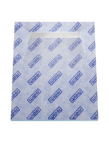 Duschelement - Fuer - Vinylboden - 90 - X - 160 - Cm - 4 - Seitiges - Gefaelle - Mit - Rinne - Wiper - Showerlay - Line - ...