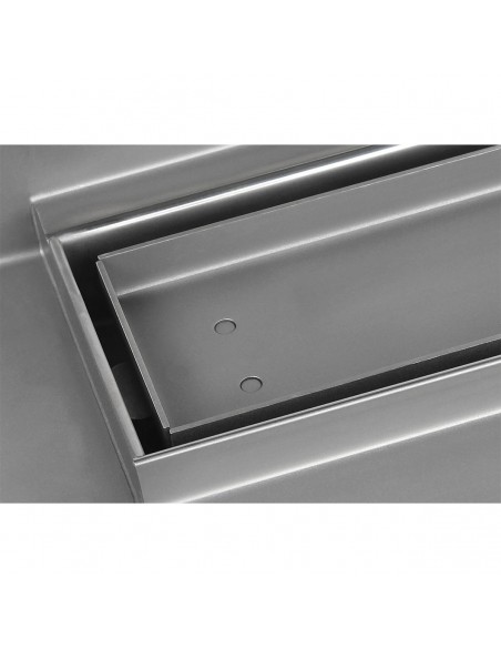 Technische Zeichnung: Duschrinne Wiper Elite 60 Cm Sirocco