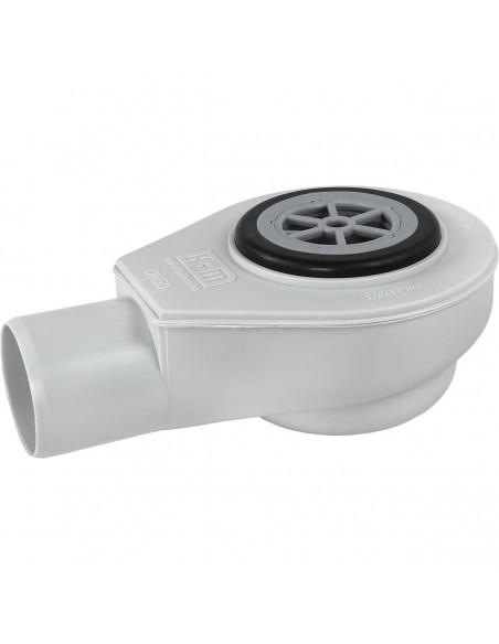 Siphon - Drop - 35 - Waagerecht - Mit - Geruchsverschluss - Und - Haarsieb - Komplett - Set