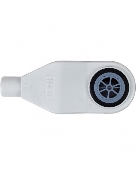 Niedrigsiphon - Snake - Waagerecht - Mit - Geruchsverschluss - Und - Haarsieb - Komplett - Set