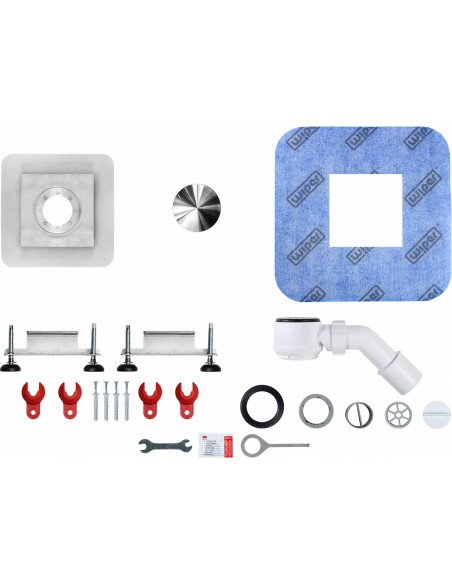 Reeles Bild Vom Punkablauf Mit Ponente Abdeckung Und Siphon