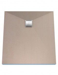 Bausatz: Befliesbares Duschelement Einschließlich Siphon Und Designrost (Pure) Mit Punktablauf In Der Mitte 2