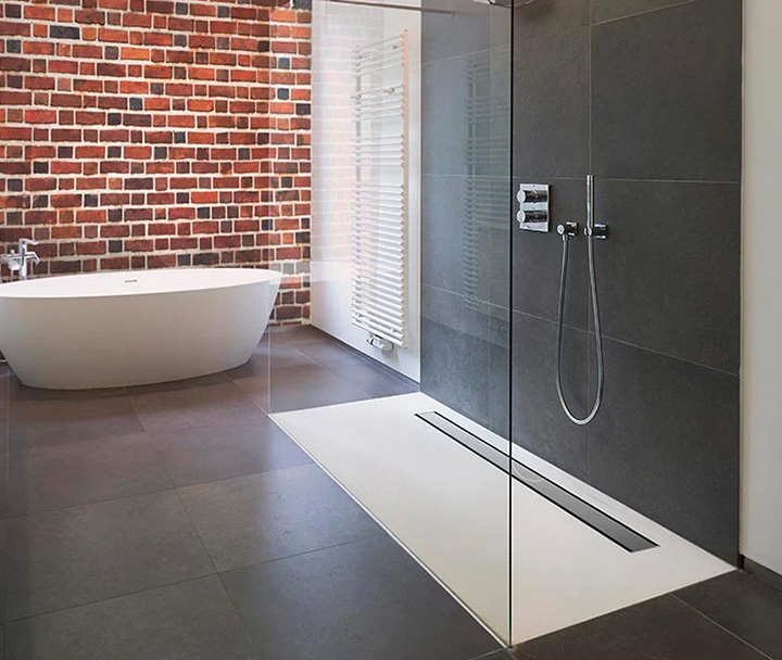 Modernes Bad Mit Duschelement Modernes Bad Mit Duschelement