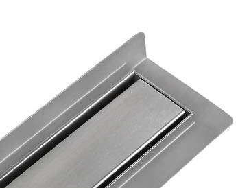 Duschrinnen Mit Wandaufkantung