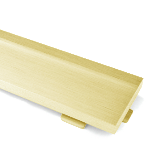 Duschrinne Fuer Mikrozement 120 Cm Wiper Mcr Pvd Pure Gold