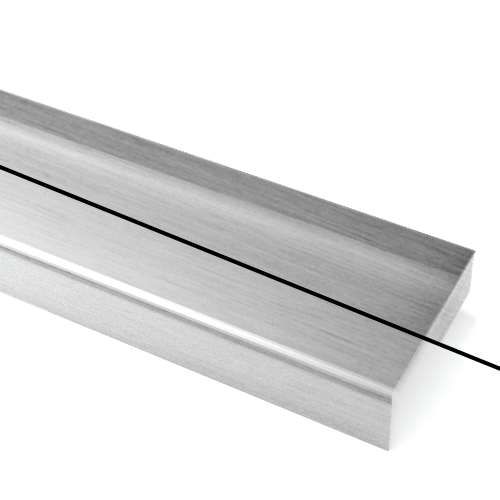 Duschrinne Mit Sekundaerentwaesserung 80 Cm Wiper Elite Pvd Reversible Silver