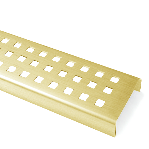 Duschrinne Fuer Mikrozement 120 Cm Wiper Mcr Pvd Sirocco Gold