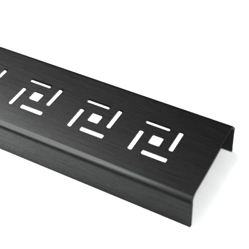 Duschrinne Mit Sekundaerentwaesserung 90 Cm Wiper Elite Pvd Tivano Black