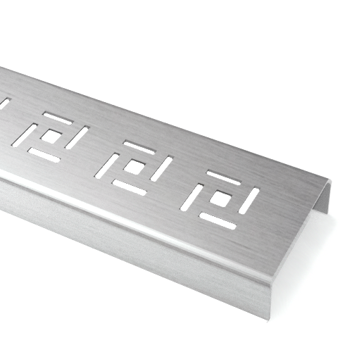 Duschrinne Mit Sekundaerentwaesserung 80 Cm Wiper Elite Pvd Tivano Silver