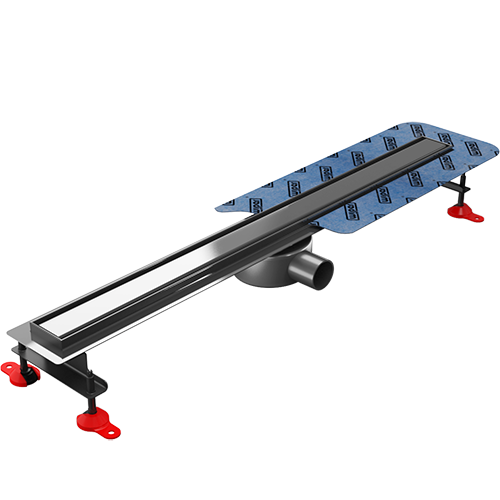 Niedrige Duschrinne 120 Cm Wiper Premium Slim Ponente