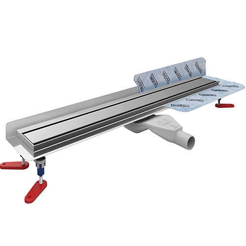 Duschrinne Mit Wandaufkantung 120 Cm Wiper Premium Zk Ponente