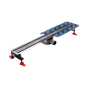 Schmaler Und Flacher Universalabfluss, Vollständig Verborgen