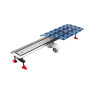 Universelle Ablaufrinne Ohne Sichtbare Teile Nach Einbau