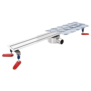 Schmale Und Niedrigste Ablaufrinne