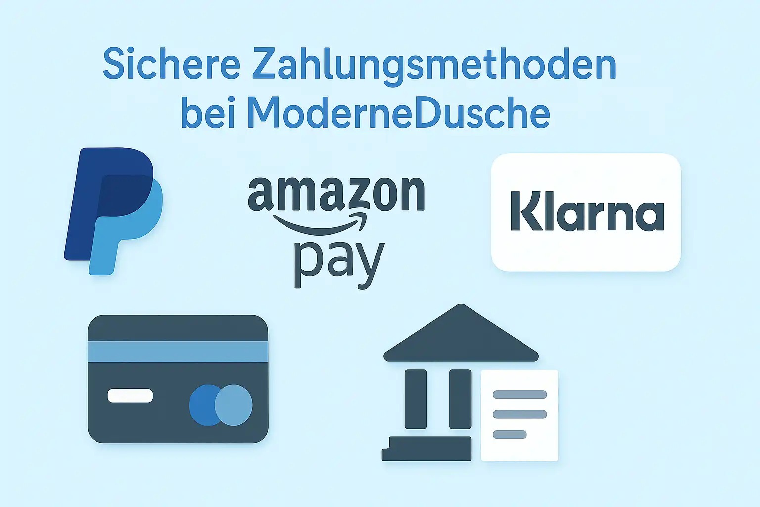 Sichere Zahlungsmethoden Bei ModerneDusche