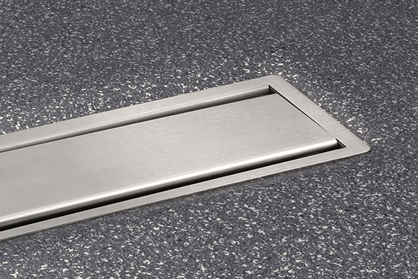 Duschrinne Wiper VF Anwendungsbild Duschrinne Wiper VF Anwendungsbild