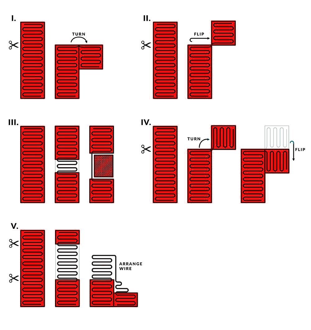 How To Cut Heating Mat How To Cut Heating Mat