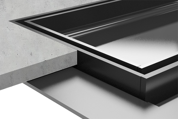 Flexible Einstellung Der Fliesenstärke Flexible Einstellung Der Fliesenstärke