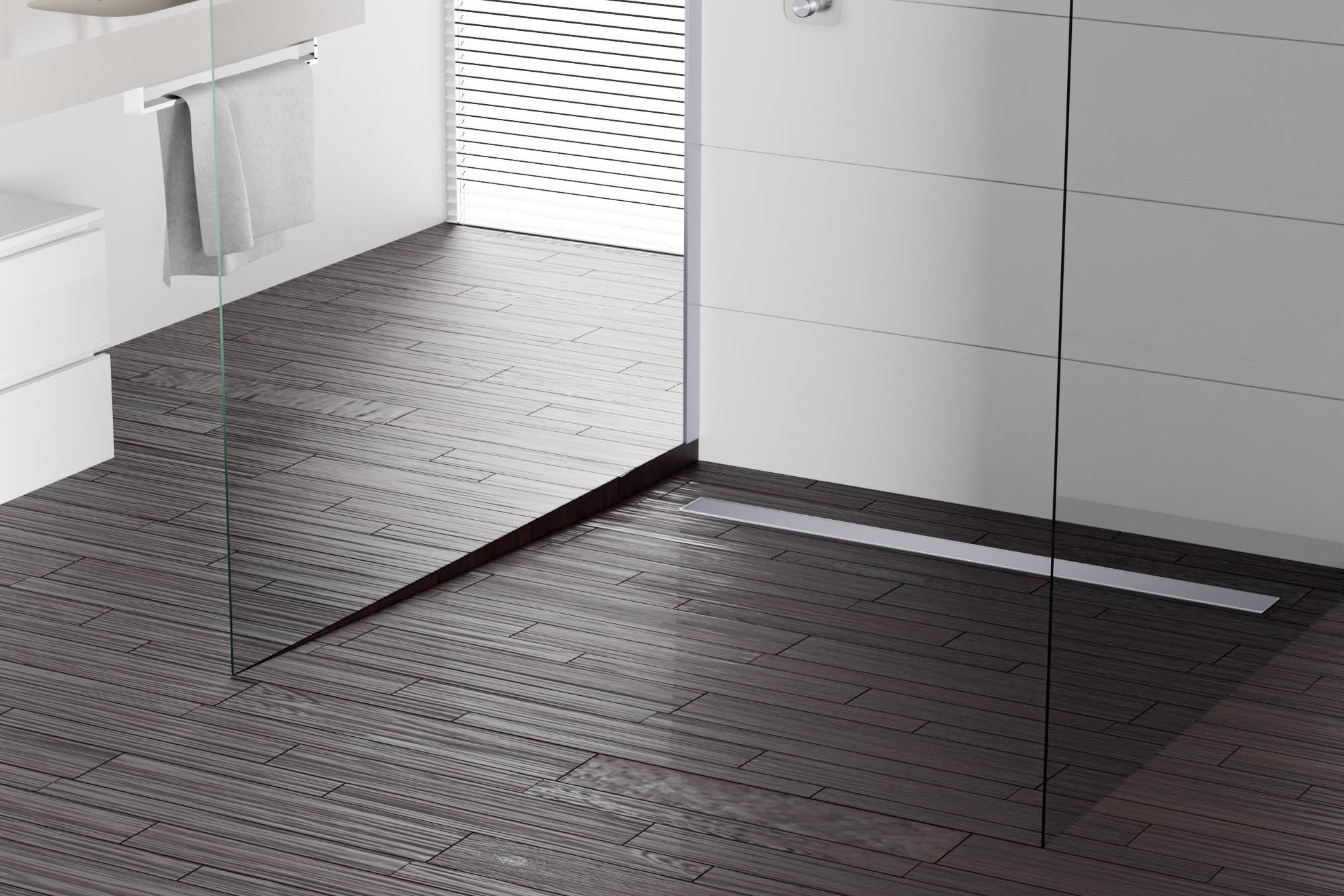 Duschelement Wiper Showerlay Oneway Line Premium Anwendungsbild Duschelement Wiper Showerlay Oneway Line Premium Anwendungsbild