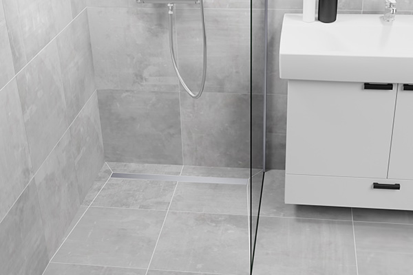 Duschelement Wiper Showerlay Line Premium Anwendungsbild Duschelement Wiper Showerlay Line Premium Anwendungsbild